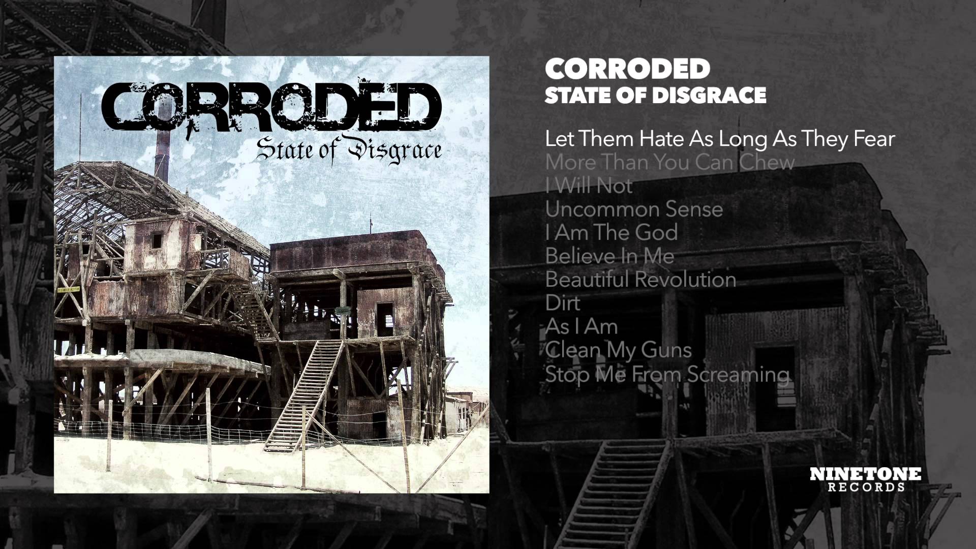 CORRODED – Ακούστε το ΝΕΟ τους κομμάτι ‘Let Them Hate As Long As They Fear’