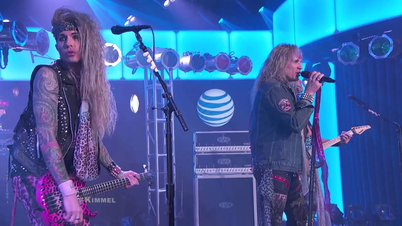 STEEL PANTHER – Παίζουν live το ‘If You Really, Really Love Me’ στην εκπομπή του Jimmy Kimmel