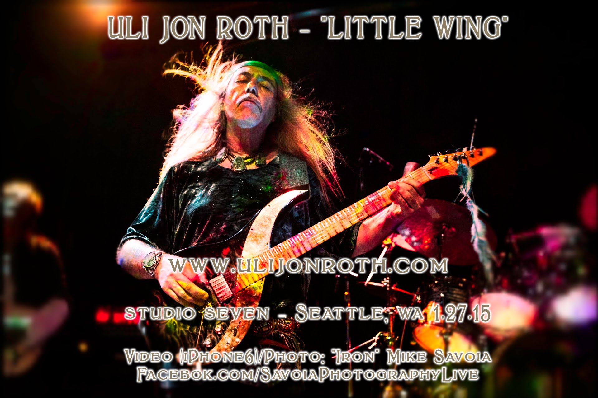 ULI JON ROTH – Παίζει ζωντανά το ‘Little Wing’ του JIMI HENDRIX στο Seattle