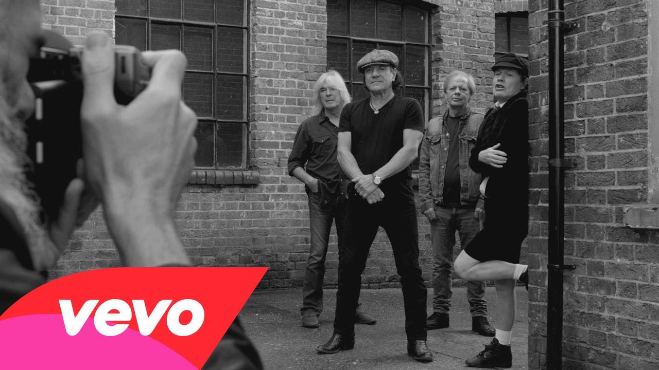 AC/DC – Photo Shoot / Behind The Scenes