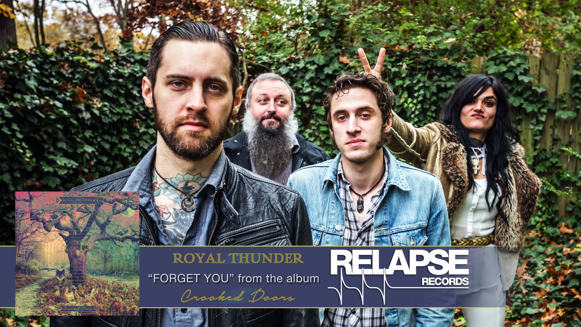 ROYAL THUNDER – Ακούστε το κομμάτι ‘Forget You’ από το νέο τους άλμπουμ ‘Crooked Doors’