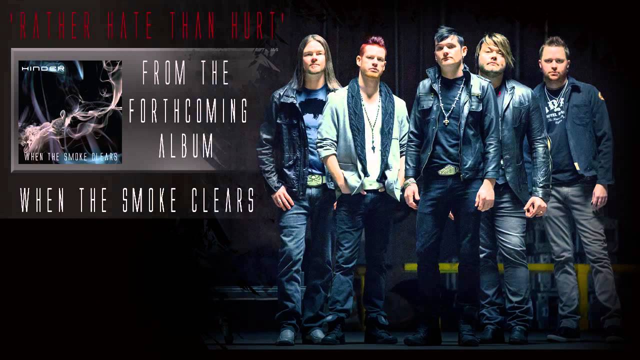 HINDER – ΝΕΟ studio trailer για το ΝΕΟ τους κομμάτι με τίτλο ‘Rather Hate Than Hurt’
