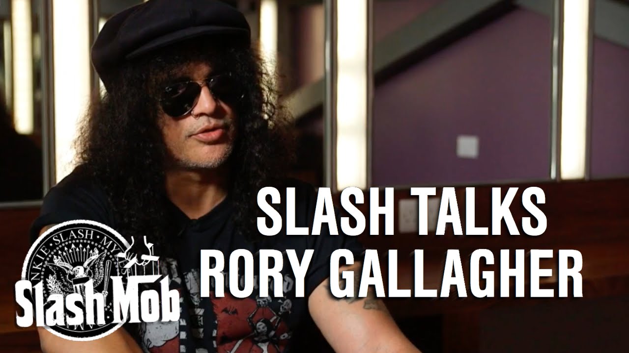SLASH – Μιλάει για τον τεράστιο RORY GALLAGHER στο BBC