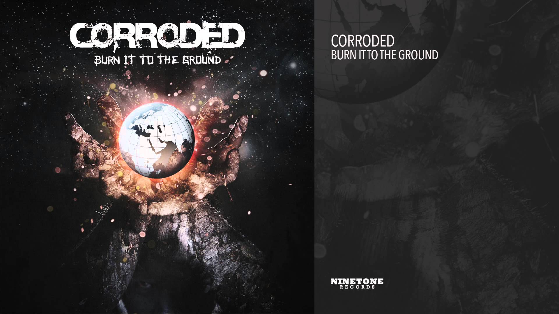 CORRODED – Ηχητικό sample του ΝΕΟΥ τους κομματιού με τίτλο ‘Burn It To The Ground’