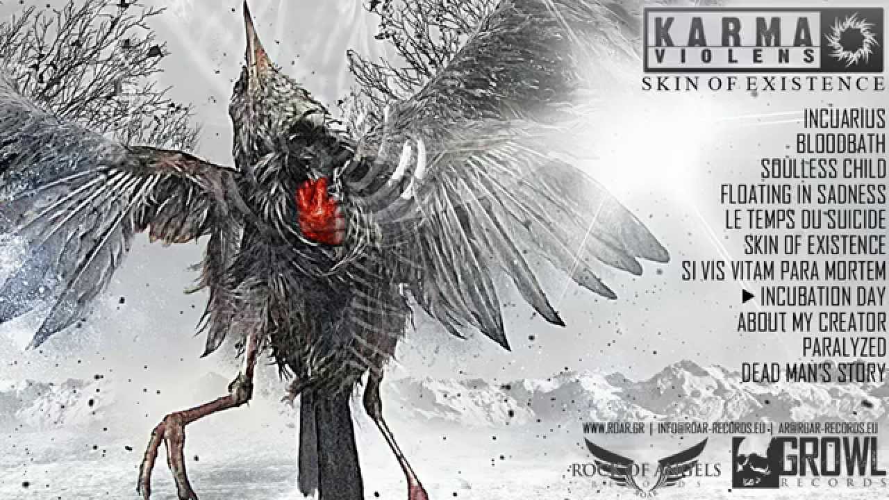 KARMA VIOLENS – Διαθέσιμο για free streaming όλο το ‘Skin of Existence’