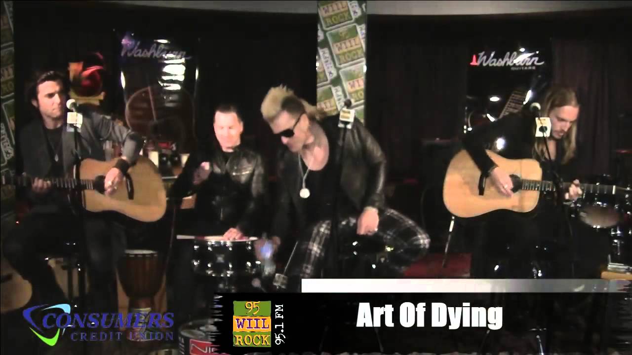 ART OF DYING – Παίζουν ακουστικό σετ live στο studio του 95 WIIL ROCK