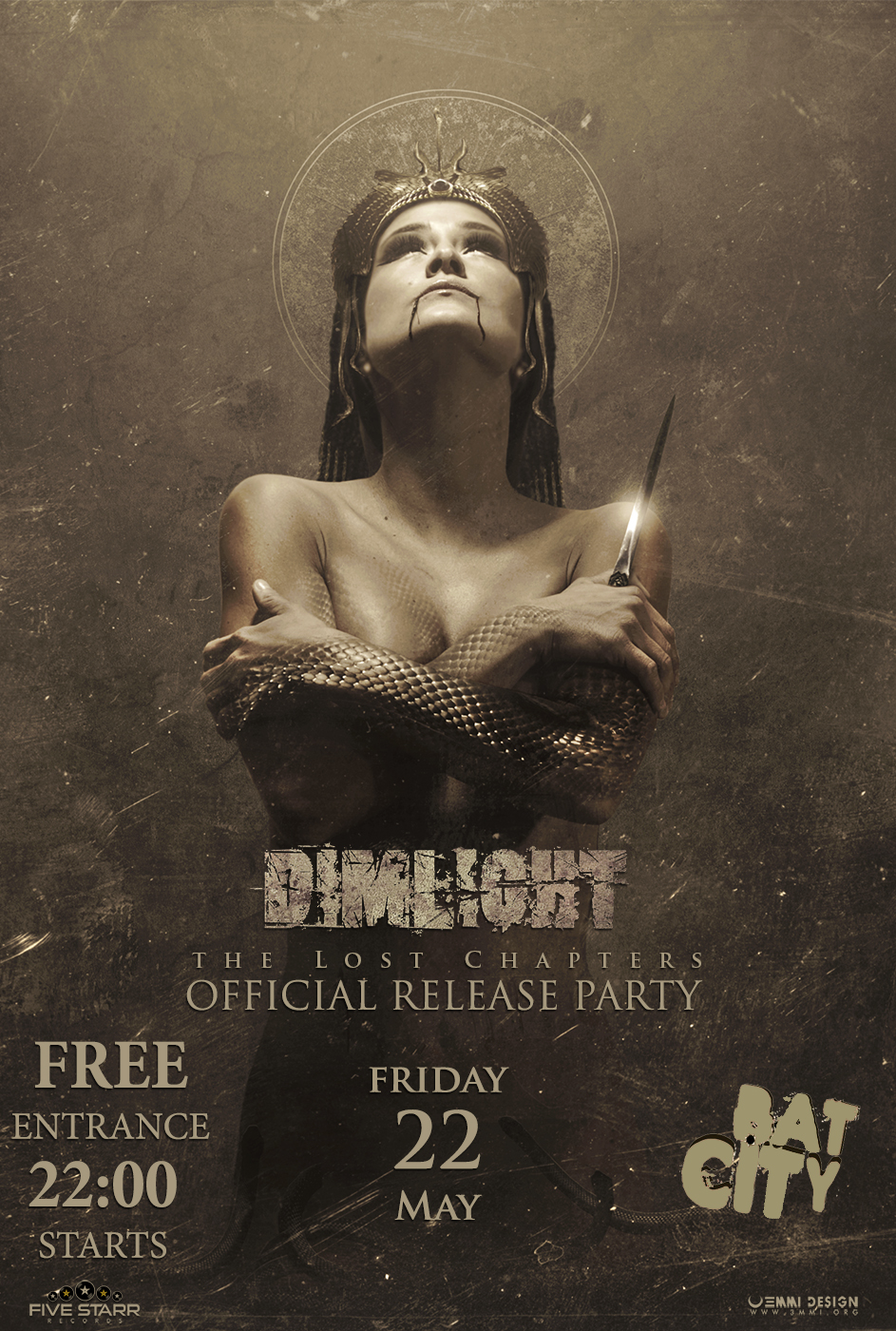 PARTY: 22/5/2015 – DIMLIGHT @ Bat City, Athens, Greece