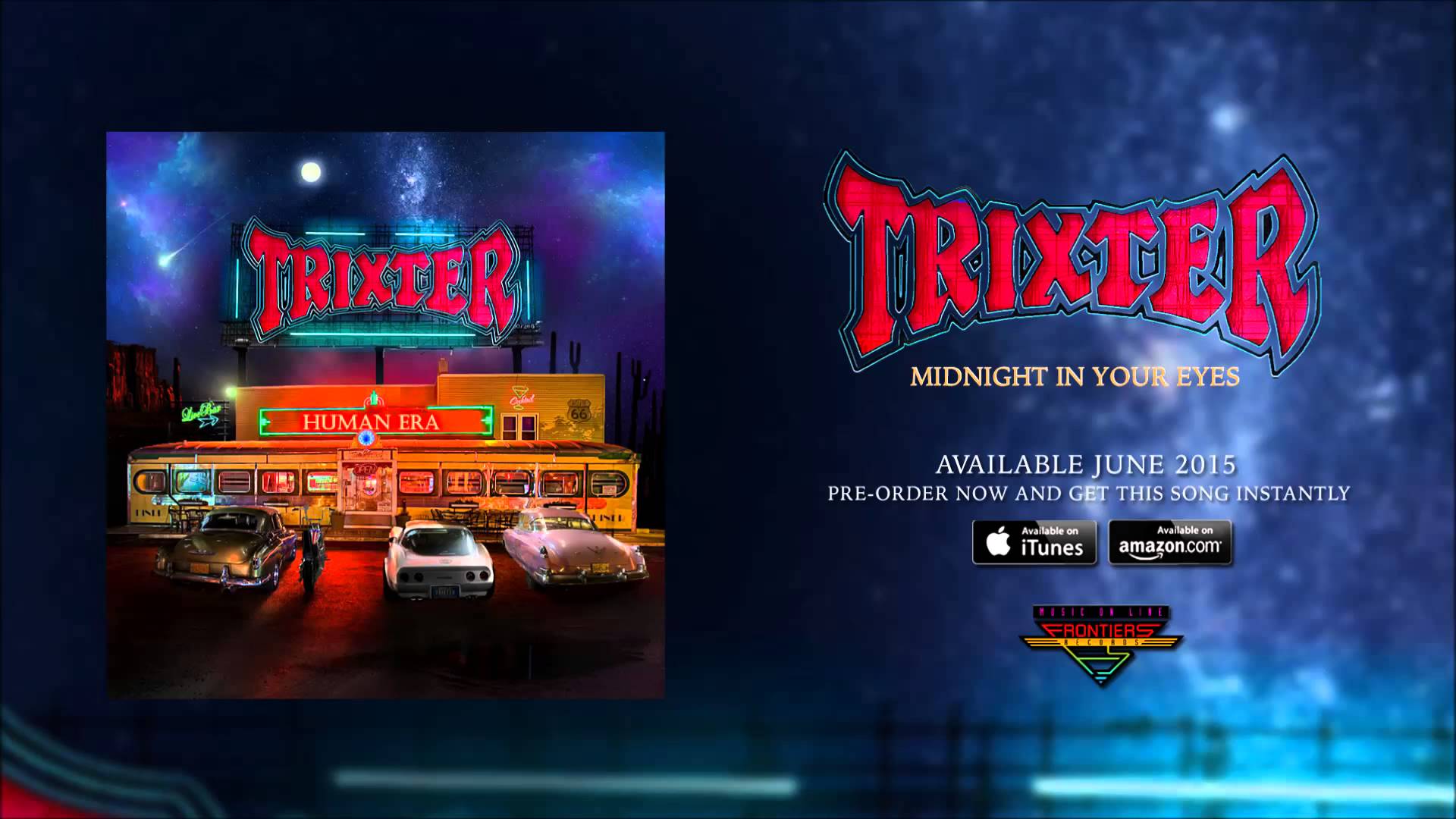 TRIXTER – Ακούστε το ΝΕΟ τους κομμάτι με τίτλο ‘Midnight in Your Eyes’