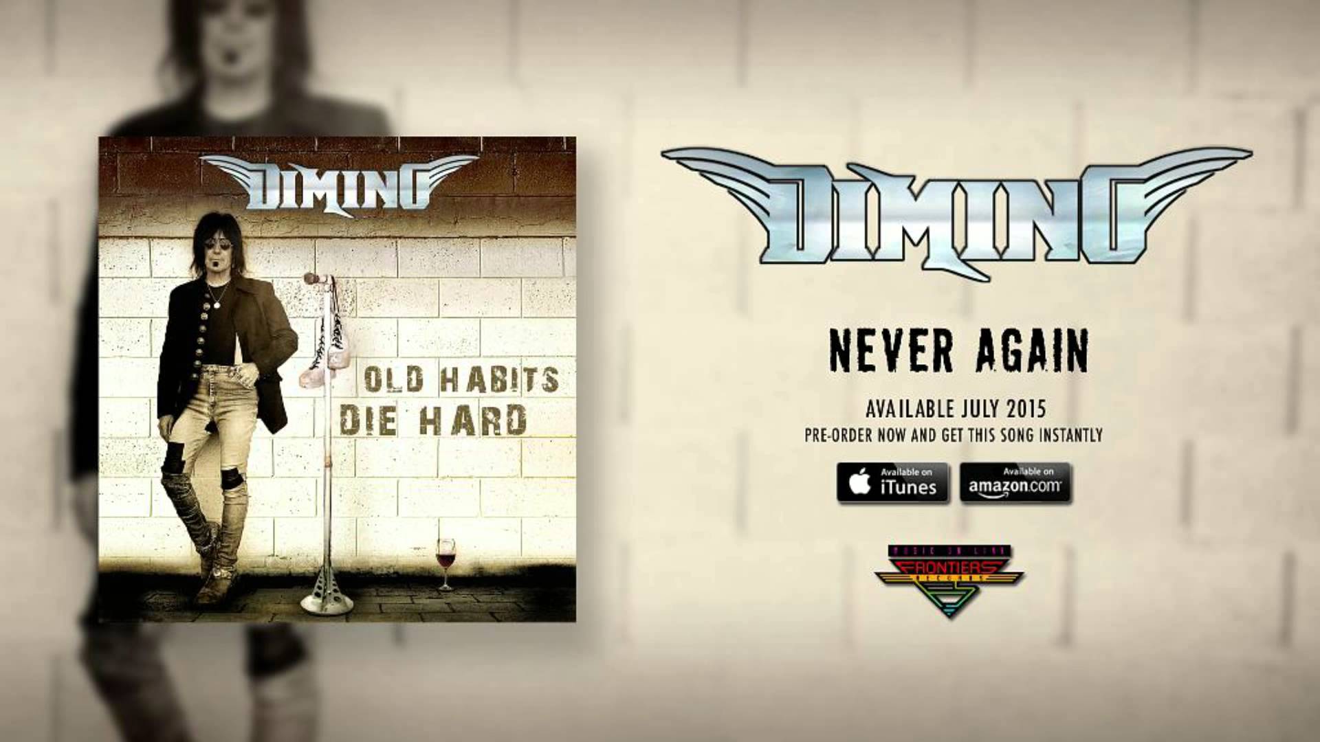 DIMINO – Ακούστε το ‘Never Again’ από το ΝΕΟ άλμπουμ ‘Old Habits Die Hard’