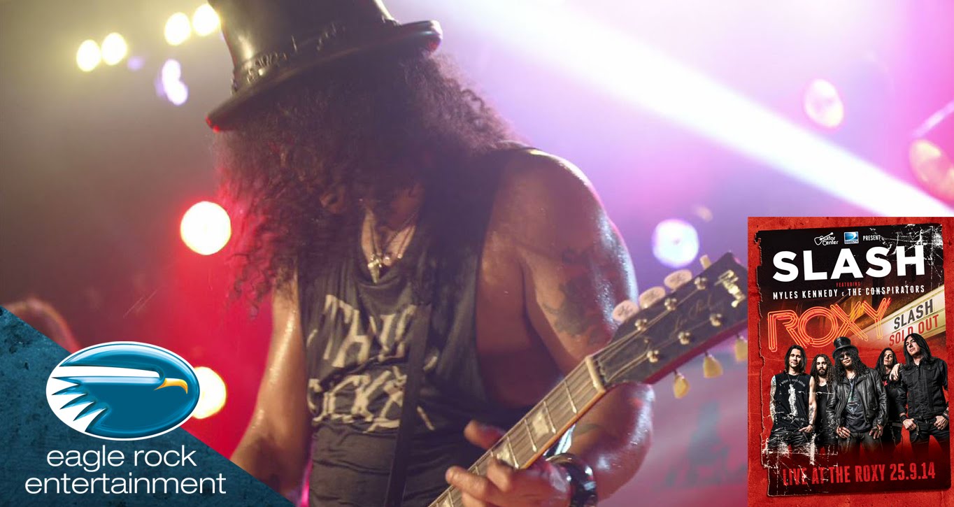 SLASH ft. MYLES KENNEDY & THE CONSPIRATORS – Δείτε το ΝΕΟ trailer του ΝΕΟΥ live CD/DVD ‘Live At The Roxy’