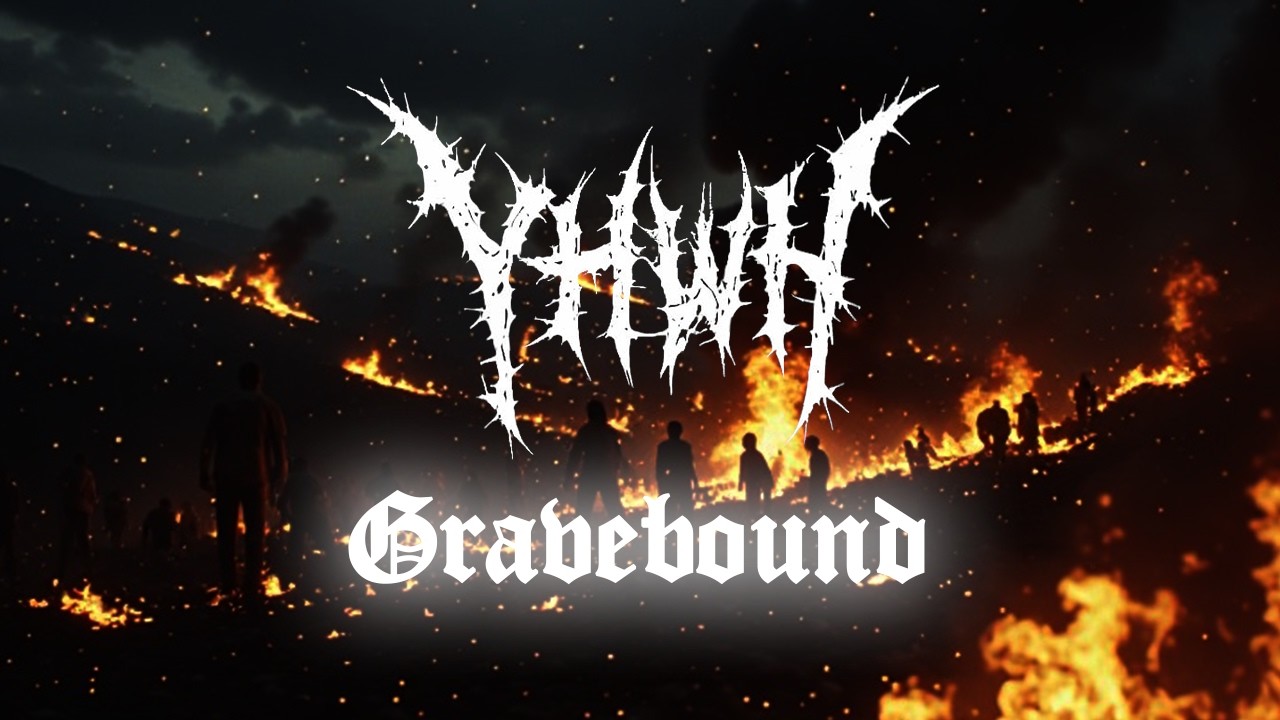YHWH – “Gravebound” Lyric Video, Taken from Split EP “Rapture & Perversion”