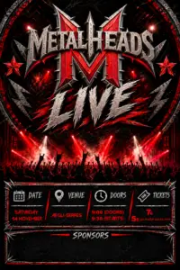 Metalheads (GR) || Live 14 November 2026 || Aegli, Serres, Hellas