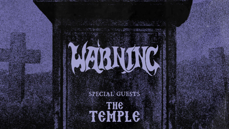 Warning (UK)+The Temple (GR) || Live 13 November 2026 || An Club, Athens, Hellas