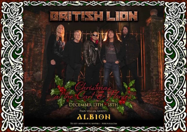 Οι ”BRITISH LION” ανακοινώνουν έξι συναυλίες στο Cart & Horses του Λονδίνου