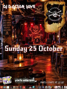 Dr. Love (GR) || Dj Set 25 October 2026 || Pirates Rock Bar, Thessaloniki, Hellas