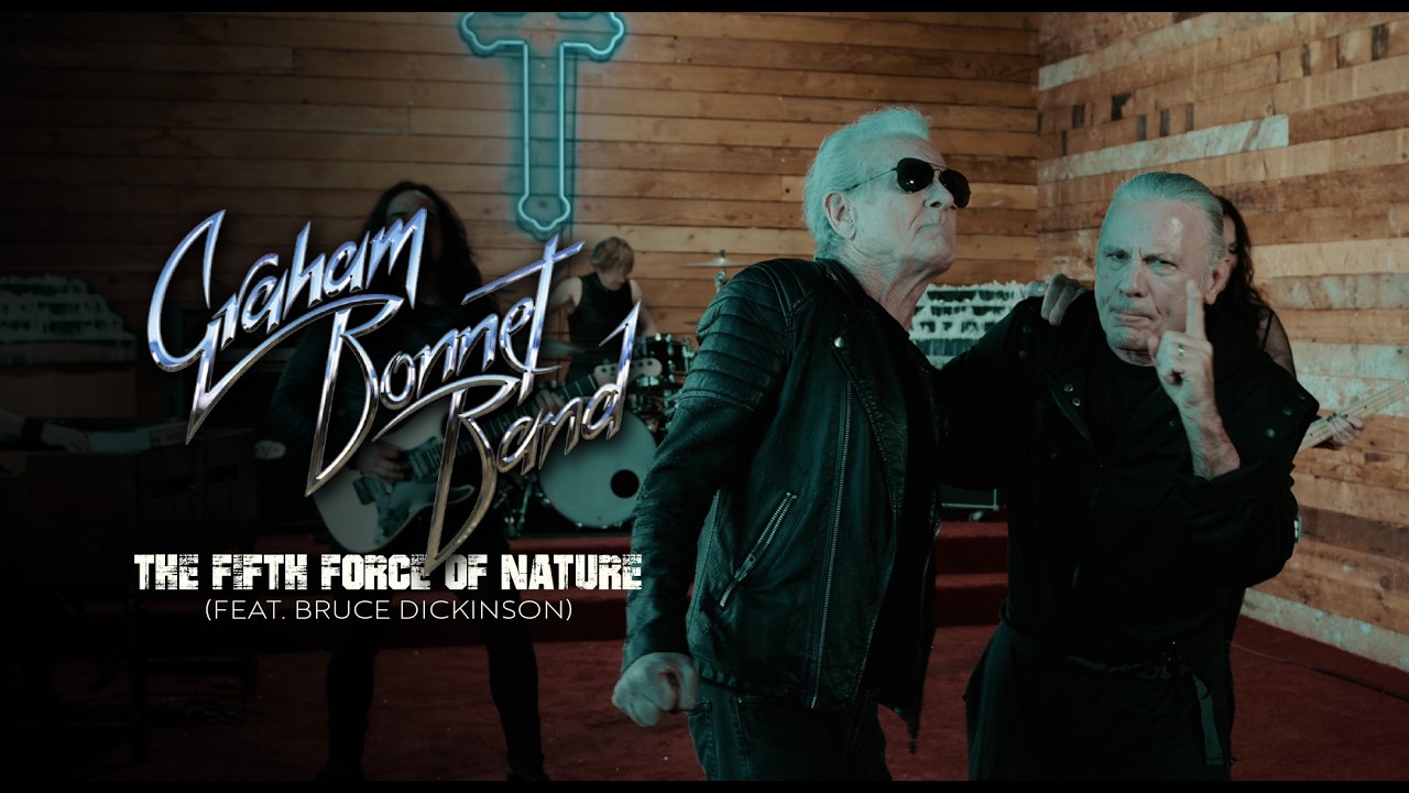 Ο ”Graham Bonnet” και ο ”Bruce Dickinson” ενώνουν τις δυνάμεις τους στο single ”The Fifth Force Of Nature” των Graham Bonnet Band