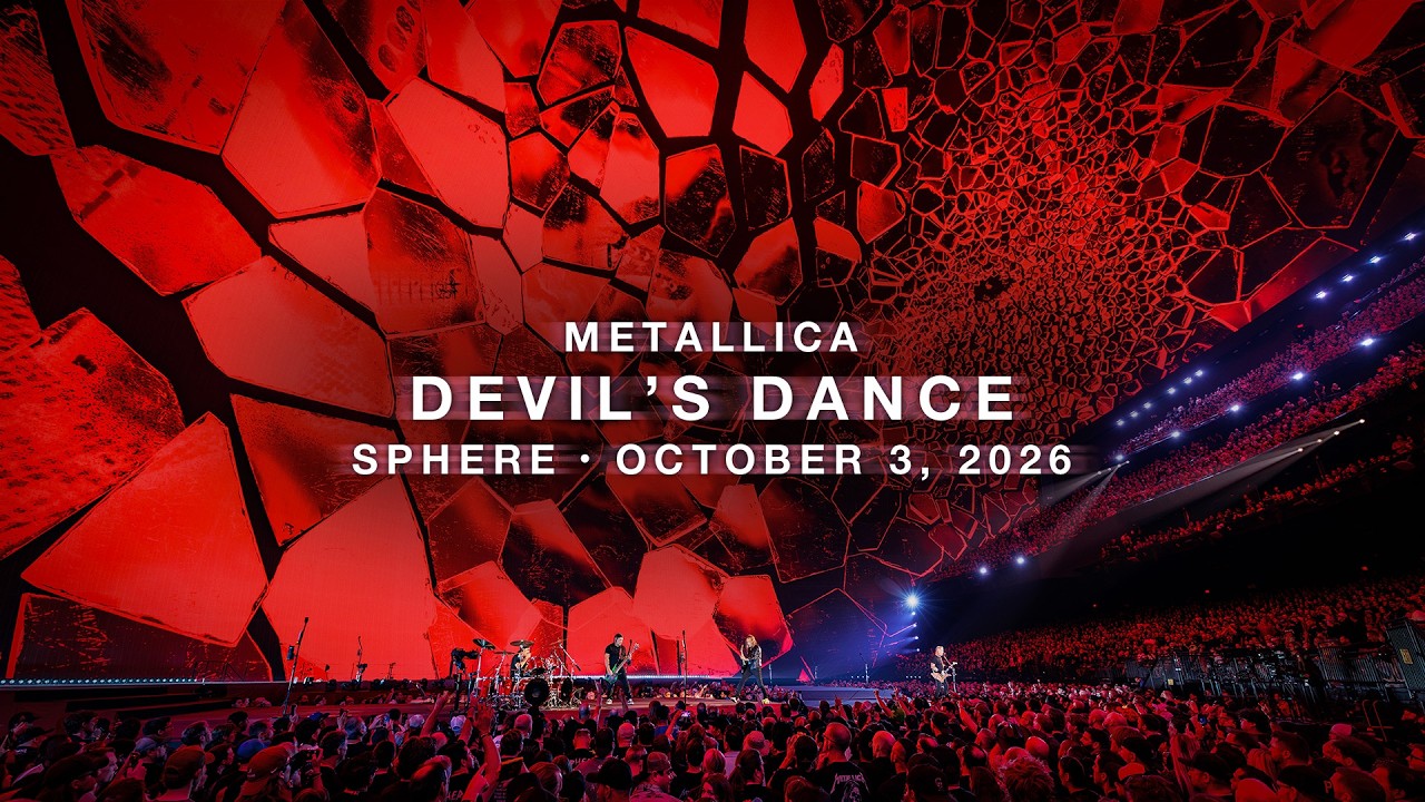 Δείτε το ”Devil’s Dance” των ”Metallica” ζωντανά από το Las Vegas Sphere